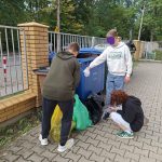 Udział uczniów ze Szkoły Podstawowej im. Wspólnej Europy w Zalesiu Górnym w akcji Sprzątanie Świata 2026 r.